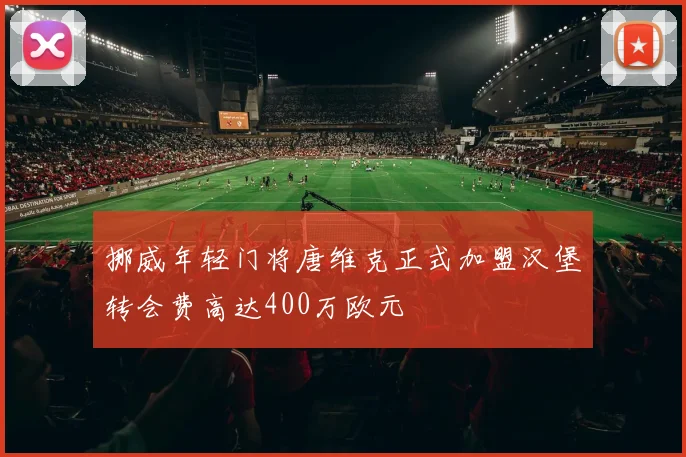 挪威年轻门将唐维克正式加盟汉堡转会费高达400万欧元